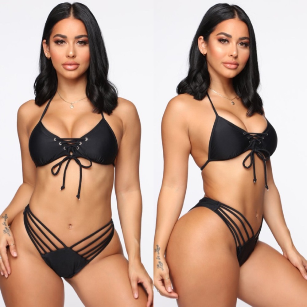 Sexy Lace Up Bikini